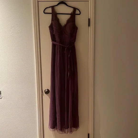 Hitherto Purple Long Dress, size 10 - Picture 1 of 6